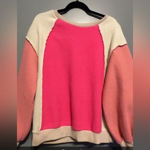SHEIN sweatshirt really soft and cute on!